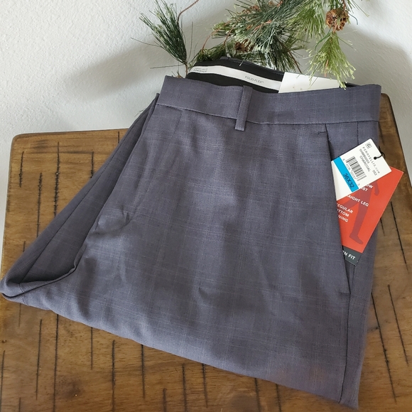 Perry Ellis Other - Perry Ellis FORMAL Portfolio Modern Fit Charcoal Performance Dress Pants NWT